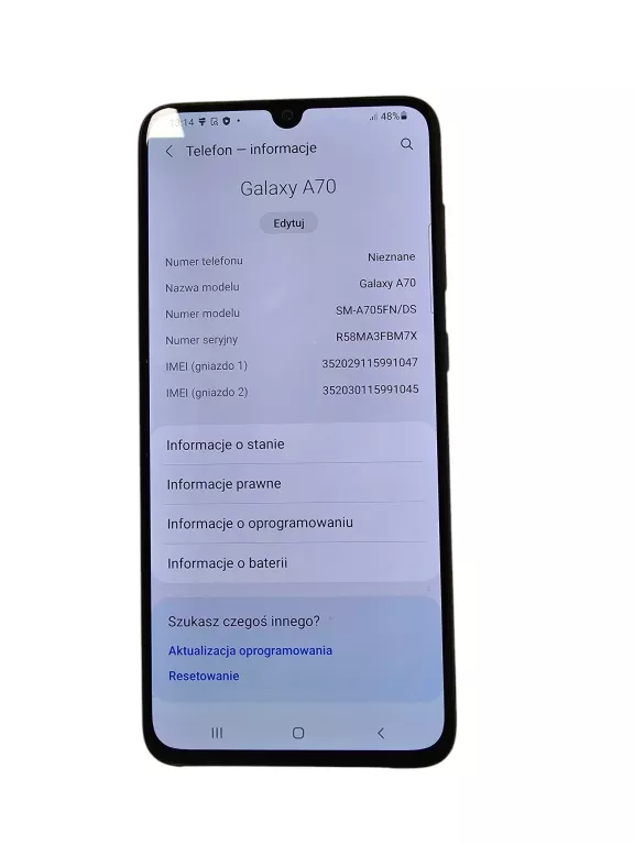 TELEFON SMASUNG GALAXY A70 6GB / 128GB