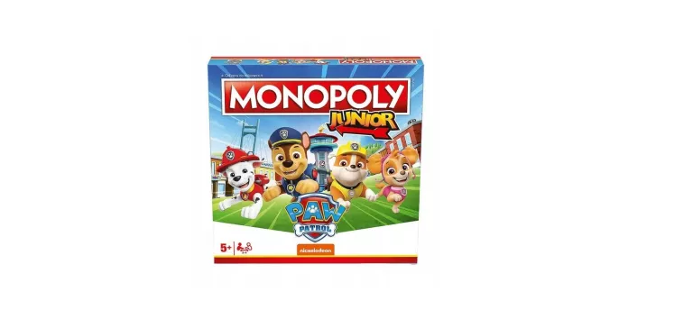 GRA PLANSZOWA MONOPOLY JUNIOR PSI PATROL N0WA ZAFOLIOWANA