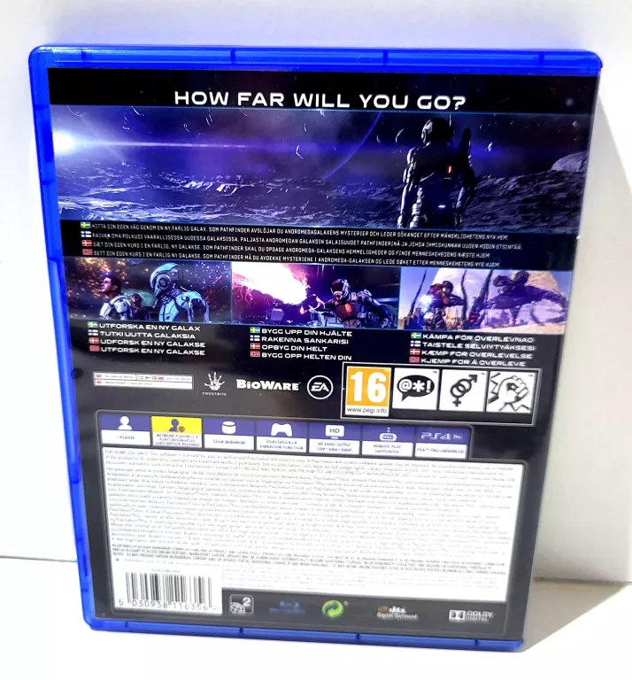 MASS EFFECT ANDROMEDA PS4