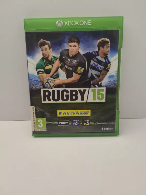 GRA XBOX ONE RUGBY 15