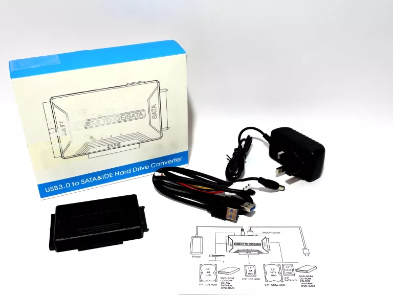 STACJA DOKUJĄCA - ADAPTER IDE/SATA USB 3.0