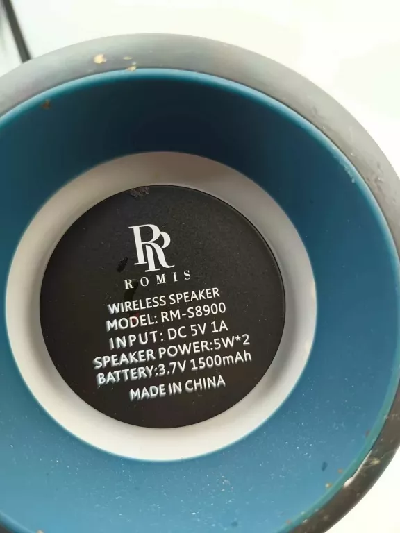 GŁOŚNIK BT ROMIS RM-S8900 PUDEŁKO