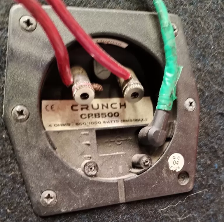 CRUNCH BOX CRB-500 + WZMACNIACZ MAC AUDIO MPX 2000