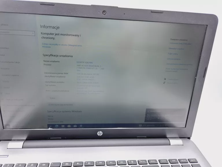 LAPTOP HP 255 G6 AMD A6-9225 / 1TB / 4GB