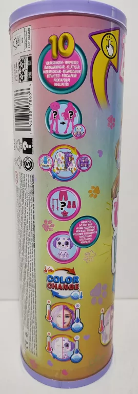 BARBIE CUTIE REVEAL PIESEK SERIA KOLOROWE MARZENIA