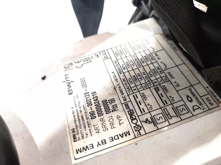 SPAWARKA INWERTOROWA EWM AG PICO 160 CEL PULS