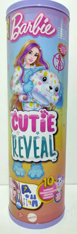 BARBIE CUTIE REVEAL PIESEK SERIA KOLOROWE MARZENIA
