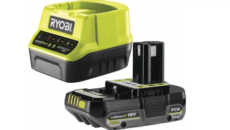 RYOBI KOMPLET ZESTAW AKUMULATOR + ŁADOWARKA 2AH LI-ION 18V RC18120-120C