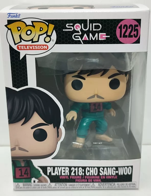 FUNKO POP SQUID GAME PLAYER 218 CHO SANG-WOO 1225