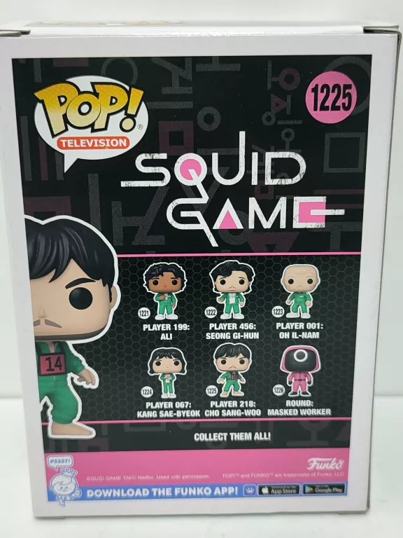 FUNKO POP SQUID GAME PLAYER 218 CHO SANG-WOO 1225