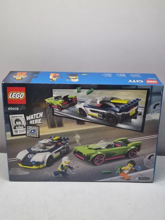 LEGO CITY POŚCIG RADIOWOZU ZA MUSCLE CAREM 60415