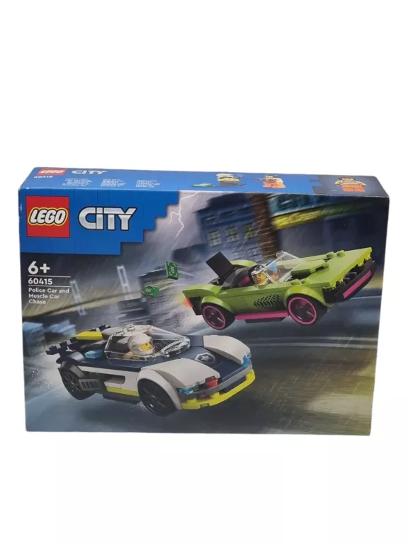 LEGO CITY POŚCIG RADIOWOZU ZA MUSCLE CAREM 60415