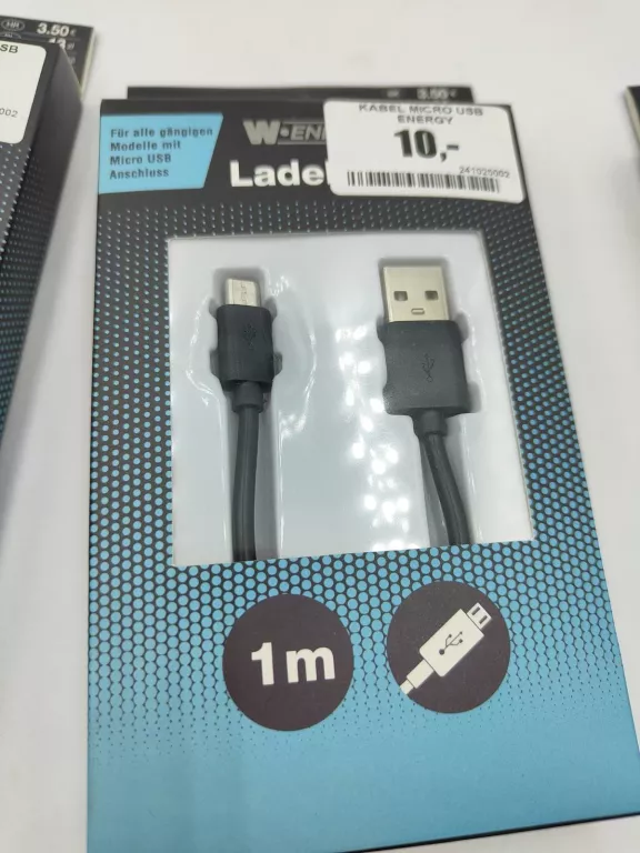 1 KABEL MICRO USB ENERGY DO WYBORU ZA 1 SZTUKĘ