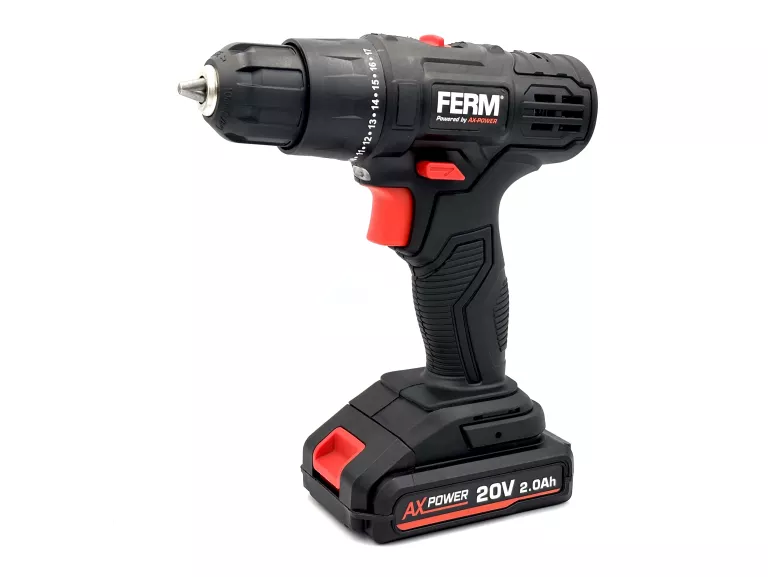 WKRĘTARKA FERM CDM1191 AX POWER 20V AKUMULATOR 2.0AH ŁADOWARKA 350-1300RPM