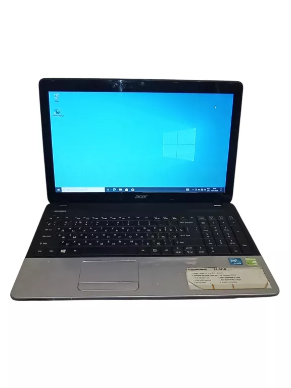 LAPTOP ACER ASPIRE E1-531/ŁAD