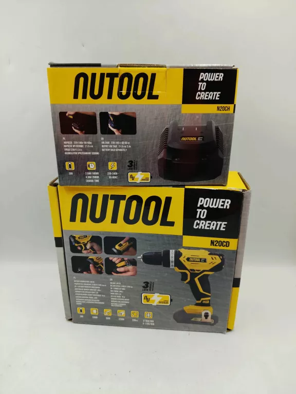 WKRĘTARKA NUTOOL N20CD