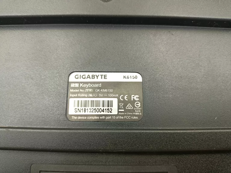 KLAWIATURA GIGABYTE GK-KM6150 KOMPLET