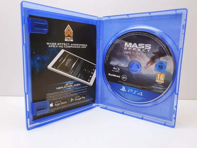 GRA MASS EFFECT: ANDROMEDA SONY PLAYSTATION 4 (PS4)