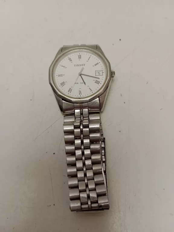 ZEGAREK TISSOT SREBRNY PR100/P460