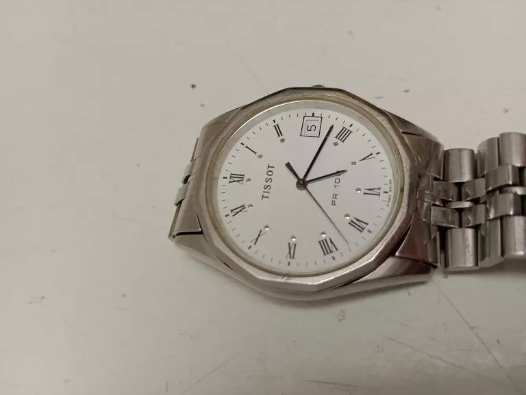 ZEGAREK TISSOT SREBRNY PR100/P460