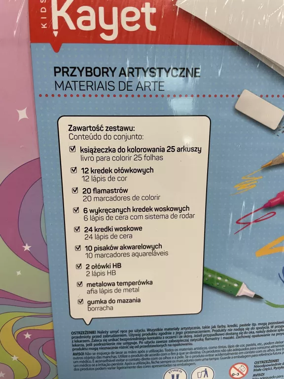 KAYET PRZYBORY ARTYSTYCZNE 77 EL