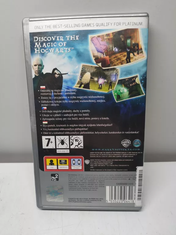 GRA PSP HARRY POTTER AND THE ORDER OF THE PHOENIX