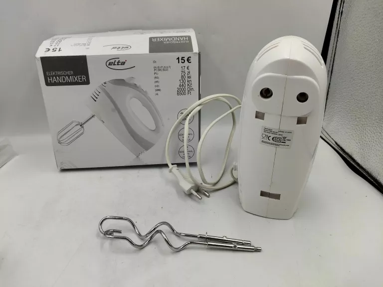 MIKSER RĘCZNY ELTA 300W BIAŁY