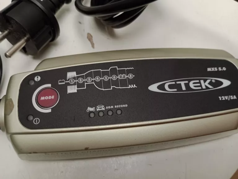 PROSTOWNIK CTEK MXS 5.0 12V 5A CZARNY WORECZEK