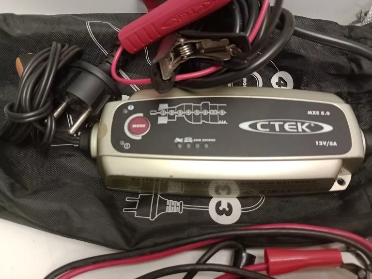 PROSTOWNIK CTEK MXS 5.0 12V 5A CZARNY WORECZEK