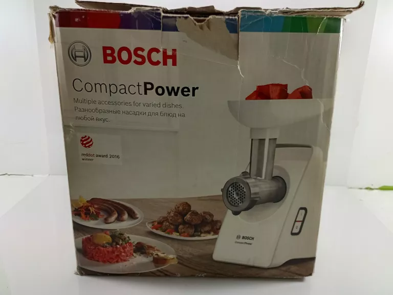 MASZYNKA DO MIĘSA BOSCH MFW3520W COMPACTPOWER 500W