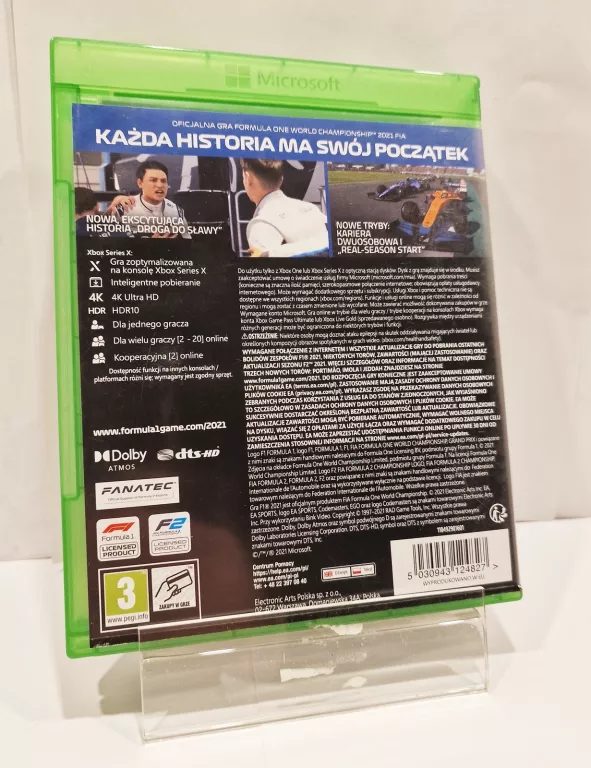 GRA NA XBOX ONE F1 2021