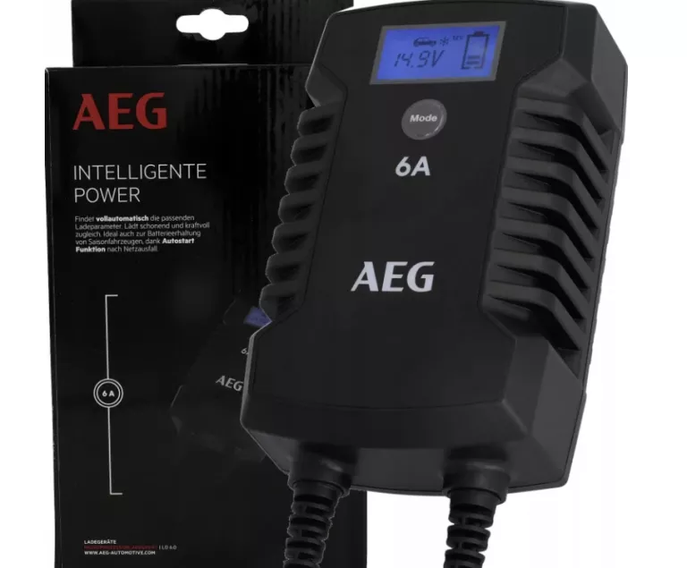 PROSTOWNIK AUTOMATYCZNY Z MIKROPROCESOREM AEG LD6 6/12V, 6A