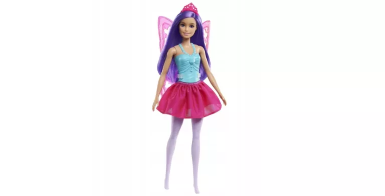 BARBIE LALKA WRÓŻKA DREAMTOPIA GXD59 FIOLETOWE WŁOSY