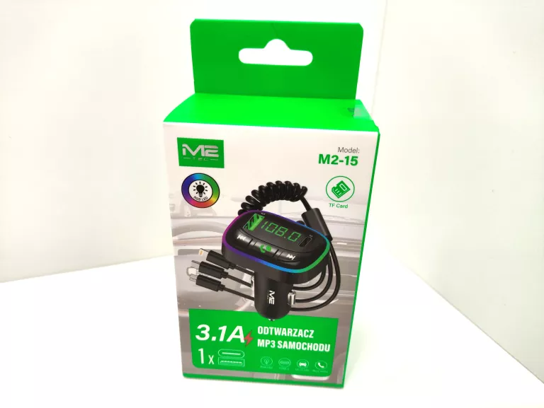ODTWARZACZ BLUETOOTH DO SAMOCHODU M2-15