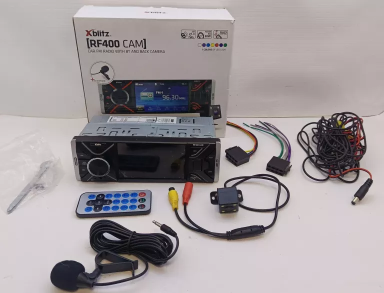 RADIO SAMOCH.XBLITZ RF400 KOMPLET