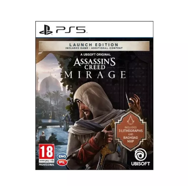 GRA NA PS5: ASSASSIN’S CREED MIRAGE LAUNCH EDITION PL