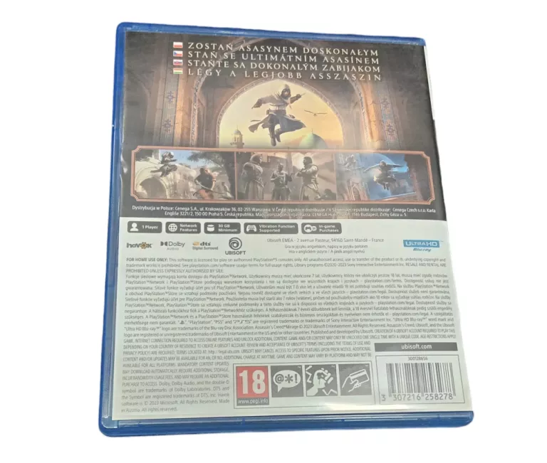 GRA NA PS5: ASSASSIN’S CREED MIRAGE LAUNCH EDITION PL