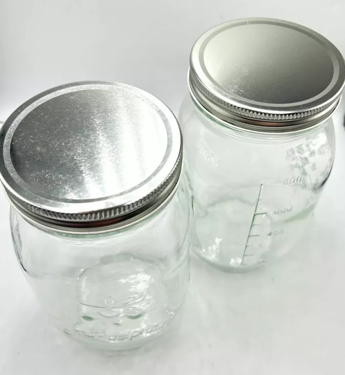 SŁOIKI KUCHENNE ZESTAW 2 SŁOIKÓW 800ML