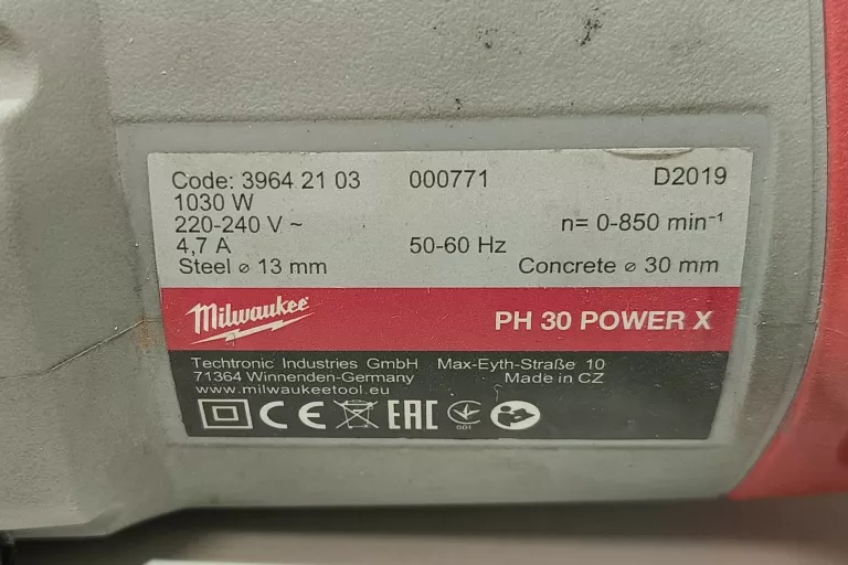 MILWAUKEE PH 30 POWER X