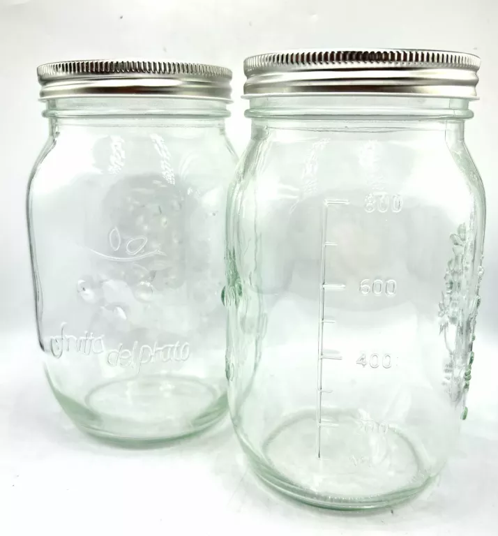 SŁOIKI KUCHENNE ZESTAW 2 SŁOIKÓW 800ML