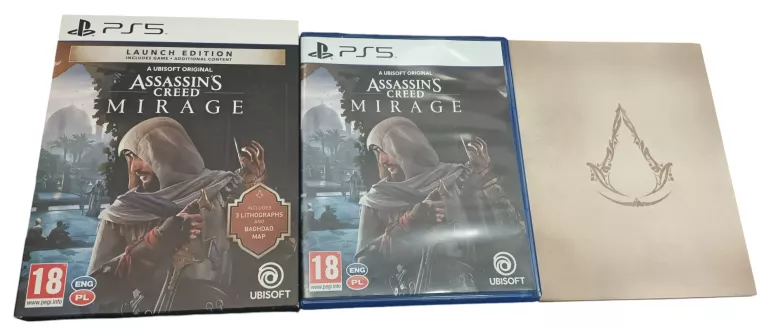 GRA NA PS5: ASSASSIN’S CREED MIRAGE LAUNCH EDITION PL