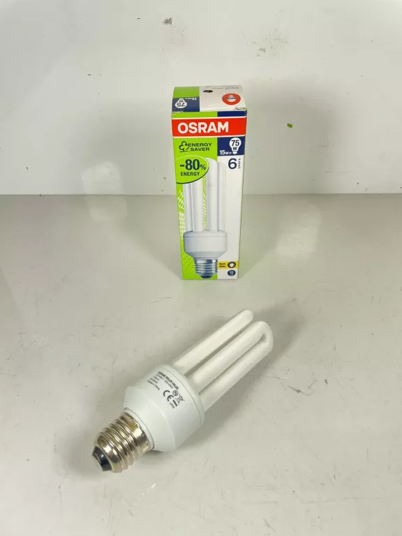 ŻARÓWKA OSRAM DULUX VALUE 15W/827