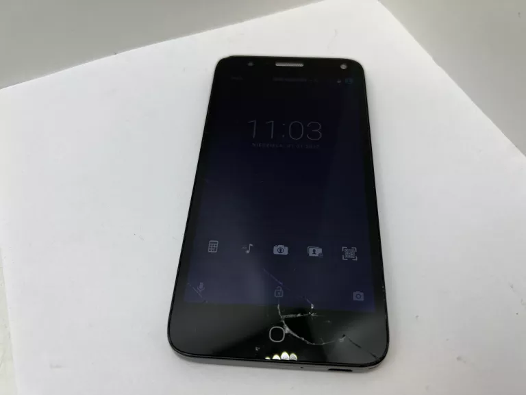 SMARTFON ALCATEL POP 4 1 GB / 8 GB 4G (LTE) CZARNY ZBITY EKRAN