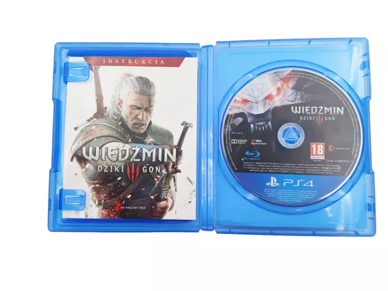 GRA PLAYSTATION WIEDŹMIN 3 DZIKI GON