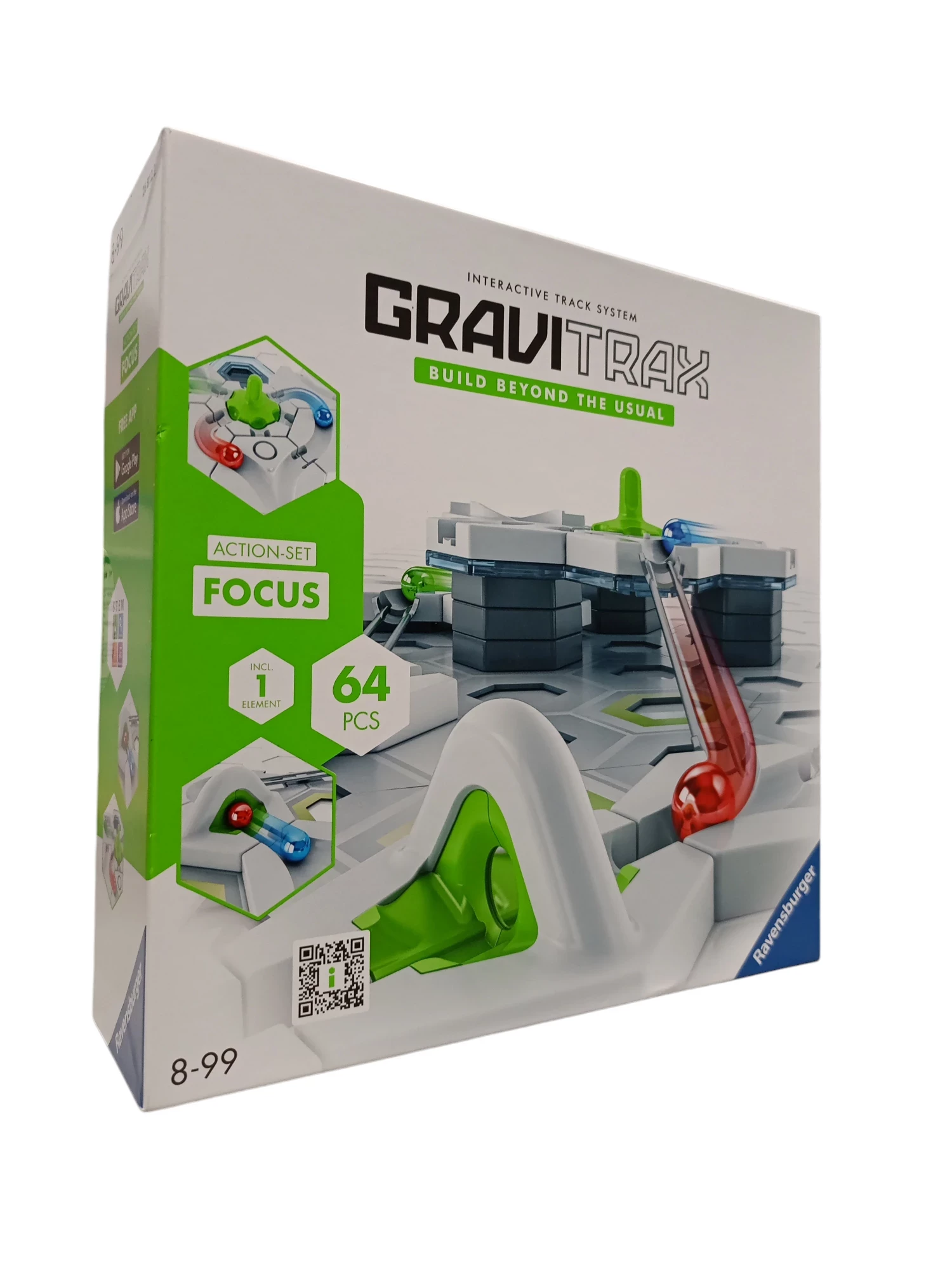 gravitrax-zestaw-startowy-tor-kulek-ravensburger-268122-action-set-focus-jednosci-22-sj-zielona-gora