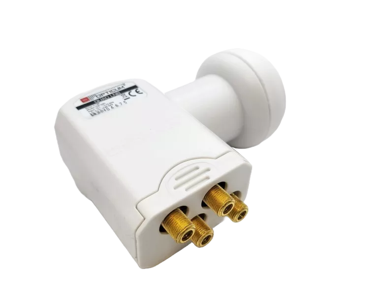 KONWERTER SATELITARNY SATELITY QUAD LQP-04H NA CZTERY OPTICUM
