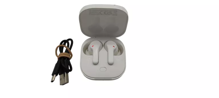 SŁUCHAWKI DOKANAŁOWE BLUETOOTH QCY T13 + CASE ŁADUJĄCY + KABEL