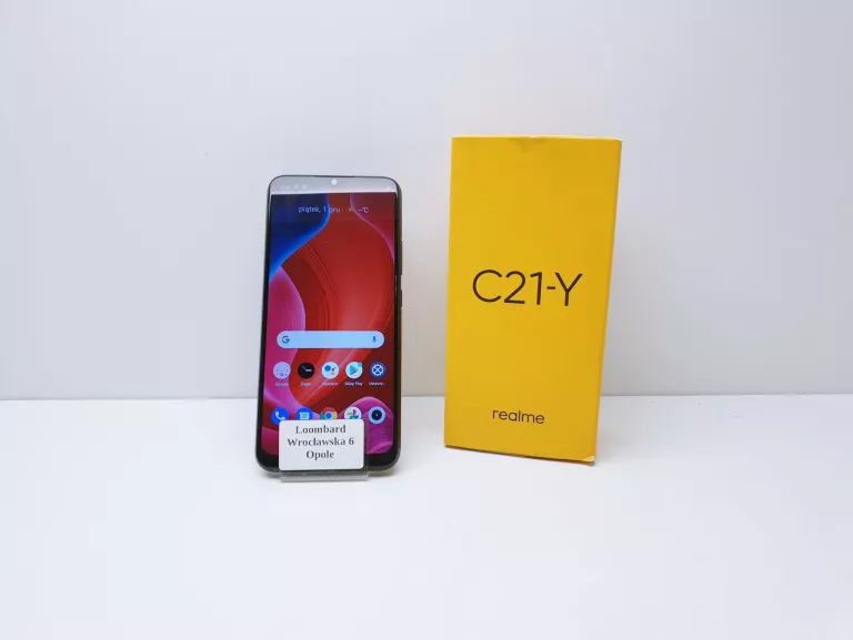 TELEFON REALME C21-Y 4/64GB KOMPLET