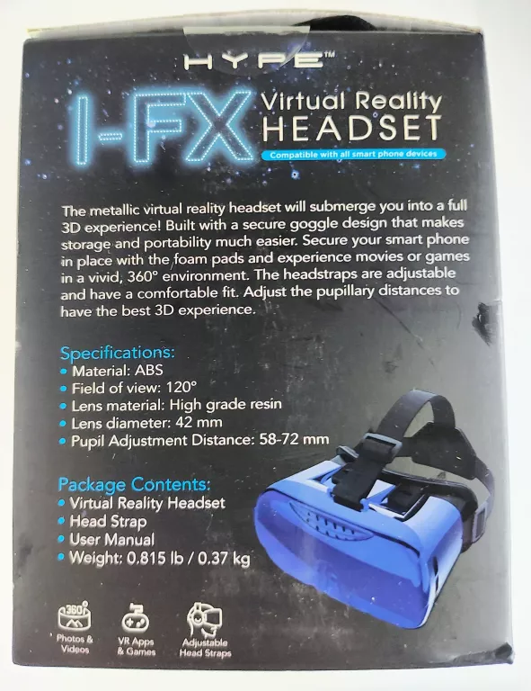 GOOGLE VR HYPE I-FX