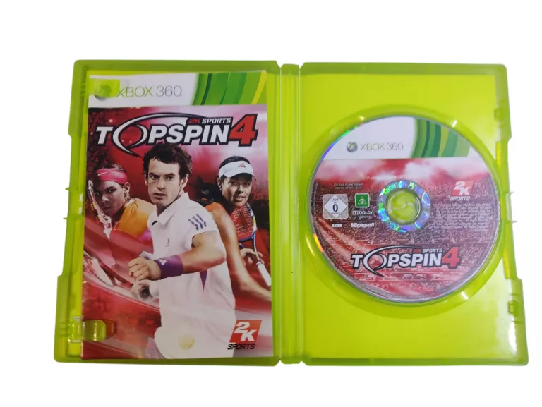 TOP SPIN 4 XBOX 360